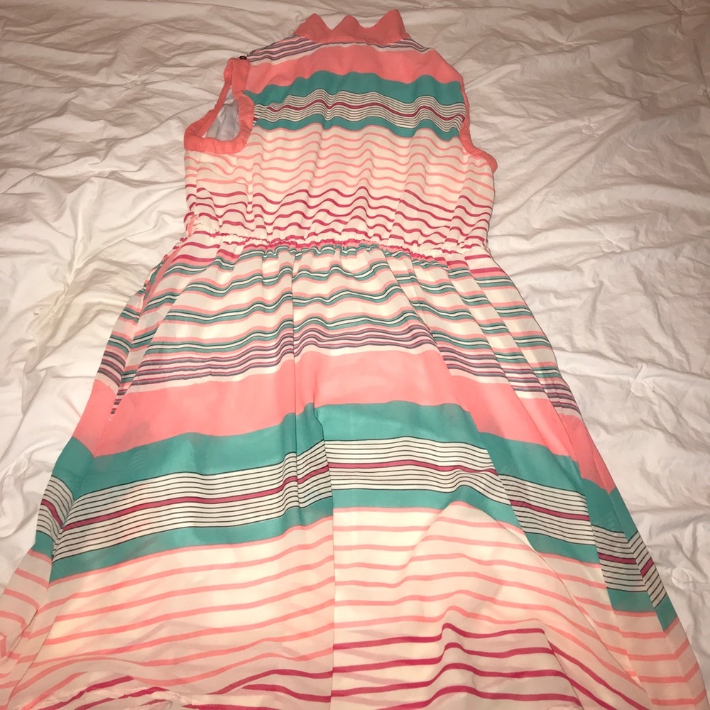Stripped Sleeveless dress w/pockets size 2x - Picture 7 of 8